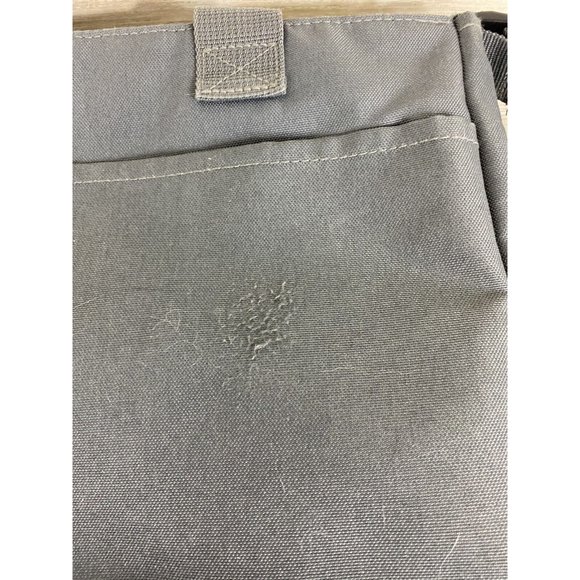 SKIP HOP DIAPER BAG Messenger Adjustable Duo Signature Grey & Green Changing Pad - Picture 6 of 15